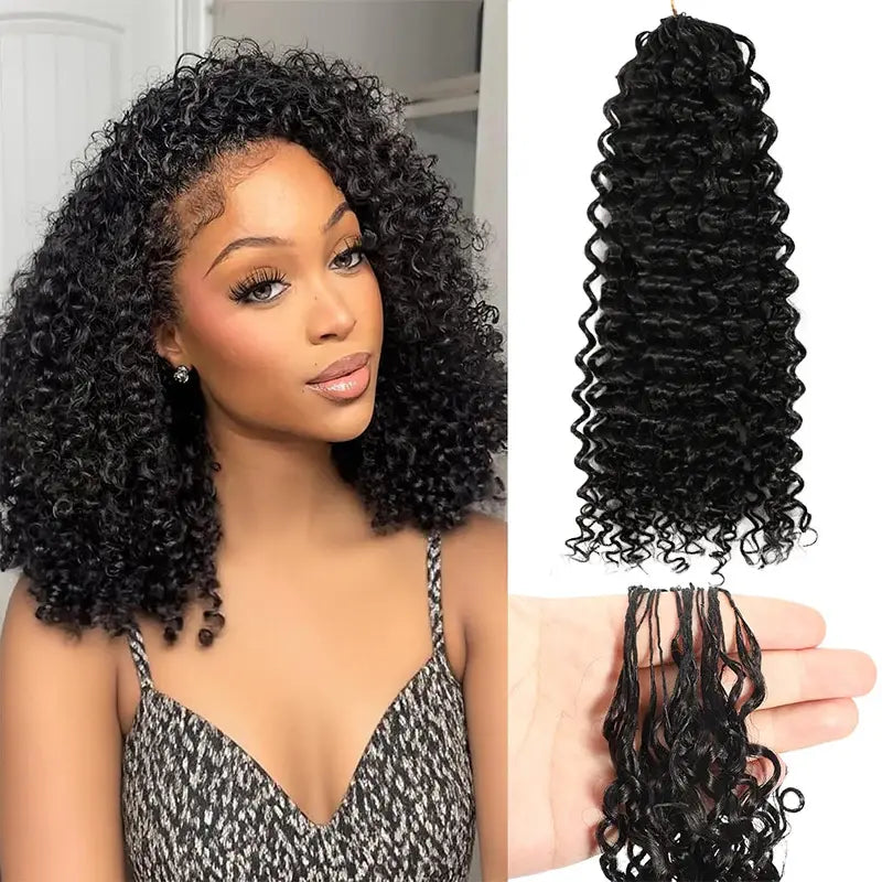 【Flash Sale】Isee HAIR Human Hair Crochet Hair Extensions – Miracle Knots Pre-Separated Crochet Braids, Knotless Boho Braids, Mermaid Braids, Goddess Braids, Burmese Curly, Kinky Curly, Water Wave, Vacation Hair & Beach Essentials#Summerwins #Summerhair