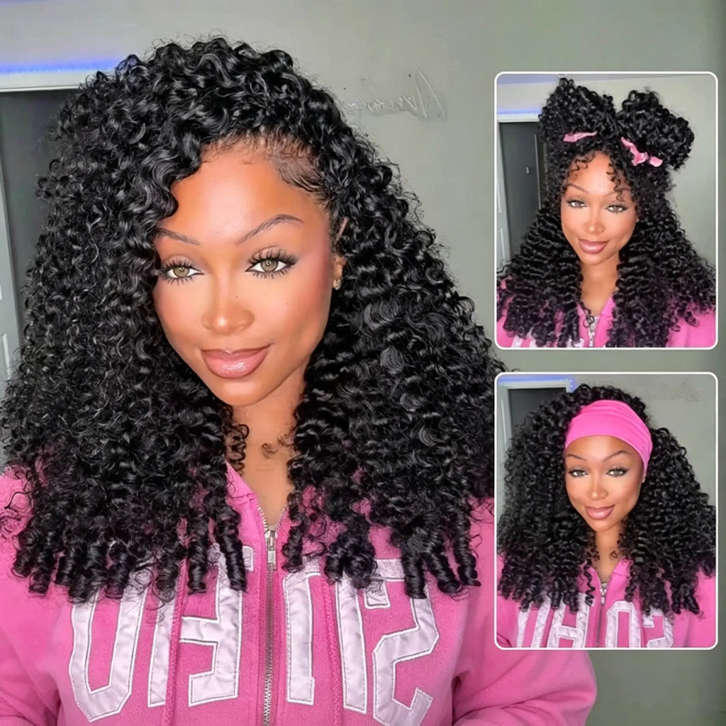 New 2026 Ramiss Burmese Curly Crochet Human Hair Pre-Separated 50G/Pack Time-Saving, 40 Strands/Pack Mircale Knots Hot Braids,4-5 Packs for Full Head Protective Styles Light Weight No Tension Reusable Feather Crochet Extension #Summerwins #Dealsforyoudays