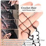 New 2026 Ramiss Burmese Curly Crochet Human Hair Pre-Separated 50G/Pack Time-Saving, 40 Strands/Pack Mircale Knots Hot Braids,4-5 Packs for Full Head Protective Styles Light Weight No Tension Reusable Feather Crochet Extension #Summerwins #Dealsforyoudays