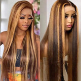 Women'S Wigs Colored Medium Length Straight Hair