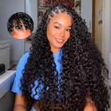 New 2026 Ramiss Burmese Curly Crochet Human Hair Pre-Separated 50G/Pack Time-Saving, 40 Strands/Pack Mircale Knots Hot Braids,4-5 Packs for Full Head Protective Styles Light Weight No Tension Reusable Feather Crochet Extension #Summerwins #Dealsforyoudays