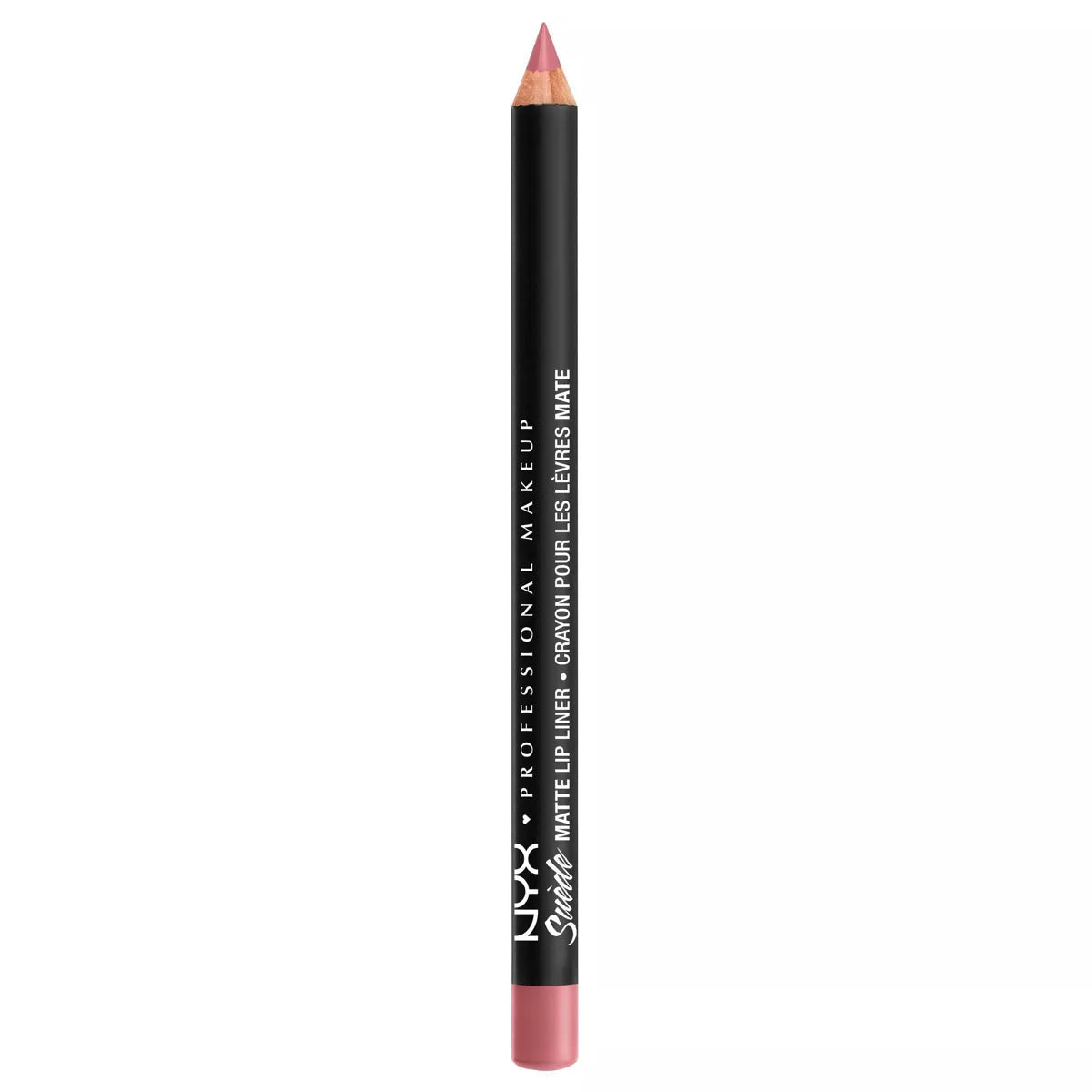NYX Professional Makeup Suede Matte Velvet Smooth Vegan Lip Liner - 0.035Oz
