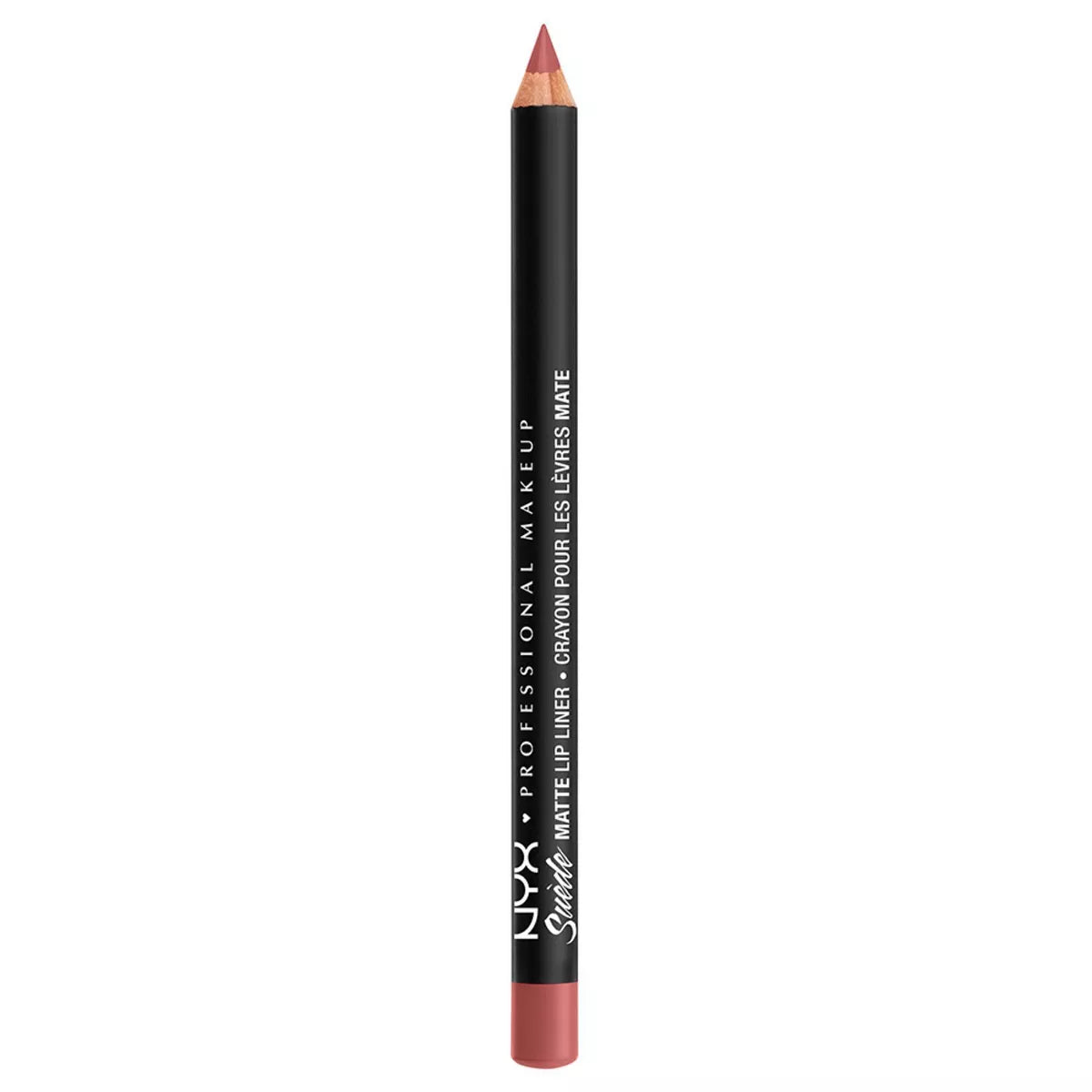 NYX Professional Makeup Suede Matte Velvet Smooth Vegan Lip Liner - 0.035Oz