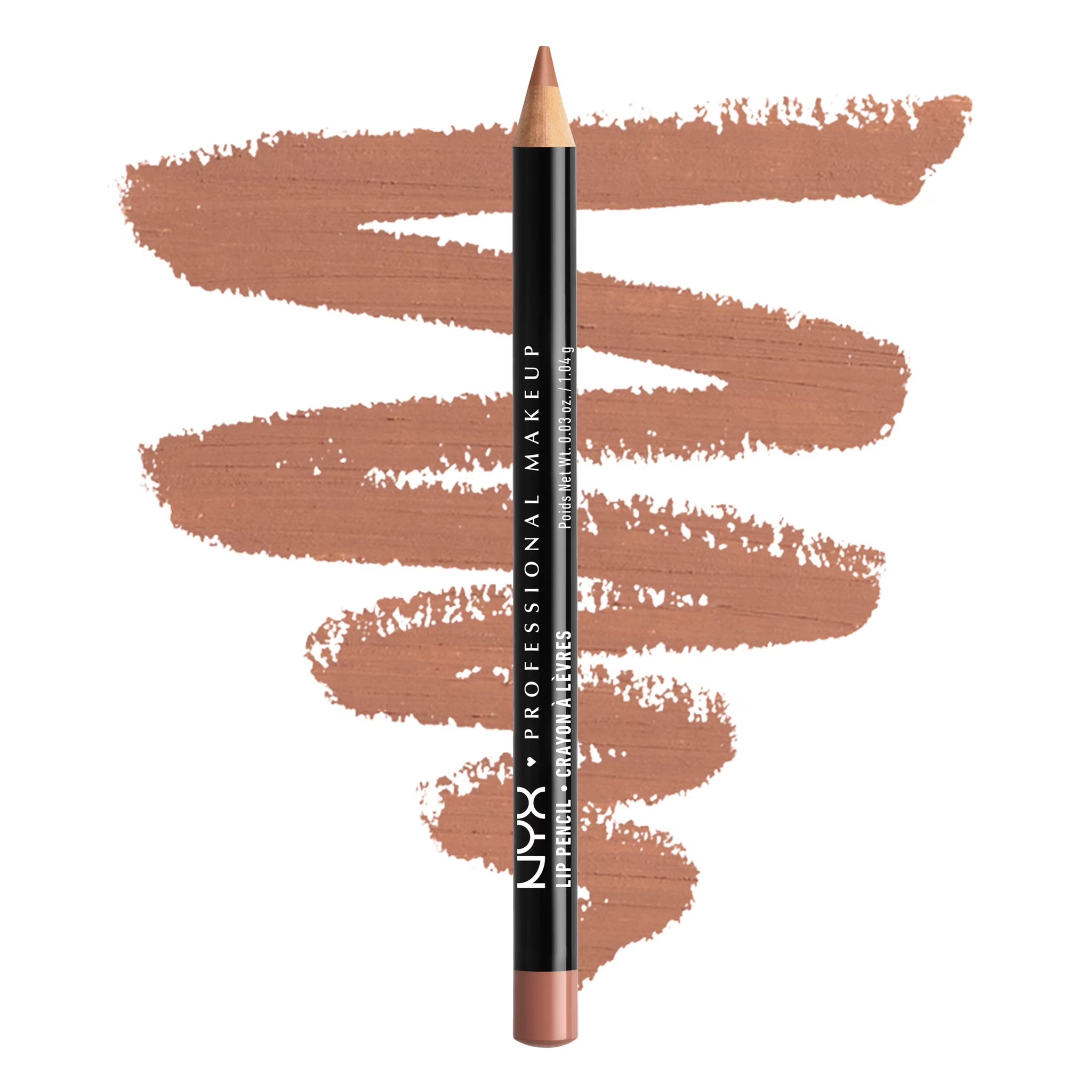 Slim Lip Pencil, Long-Lasting Creamy Lip Liner, Natural, 0.035 Oz