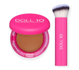 Doll 10 Peptide Bounce Balm Foundation with Brush