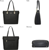 Purses and Handbags for Women Synthetic Leather Tote Crossbody Bags Satchel Purses Set 6Pcs | Set