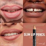 Slim Lip Pencil, Long-Lasting Creamy Lip Liner, Natural, 0.035 Oz
