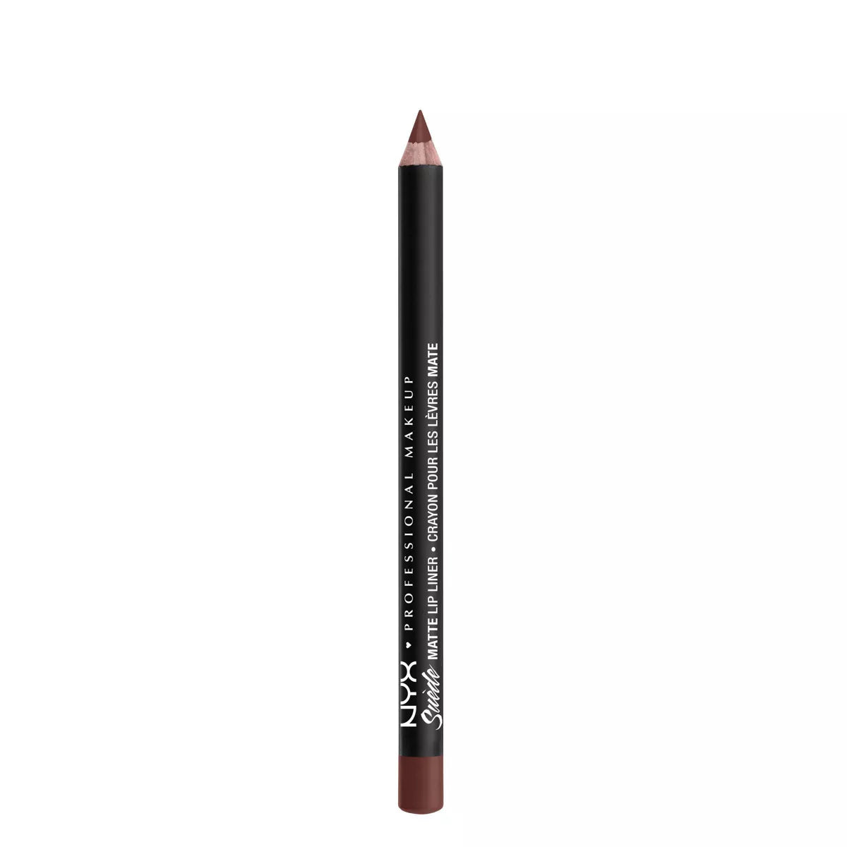 NYX Professional Makeup Suede Matte Velvet Smooth Vegan Lip Liner - 0.035Oz