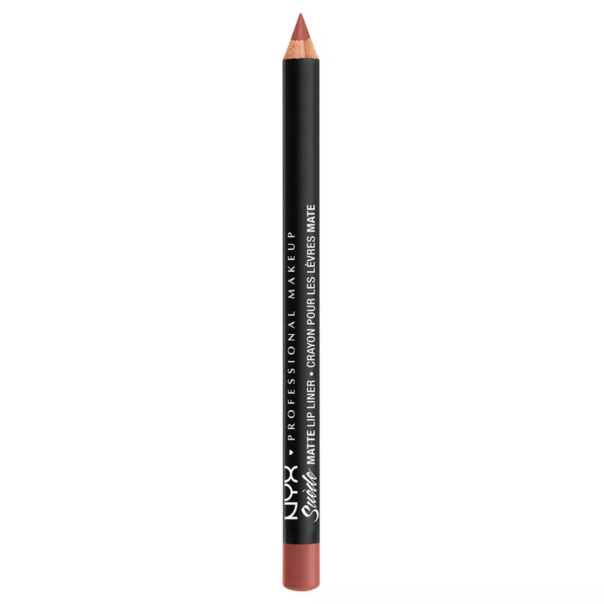 NYX Professional Makeup Suede Matte Velvet Smooth Vegan Lip Liner - 0.035Oz
