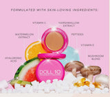 Doll 10 Peptide Bounce Balm Foundation with Brush