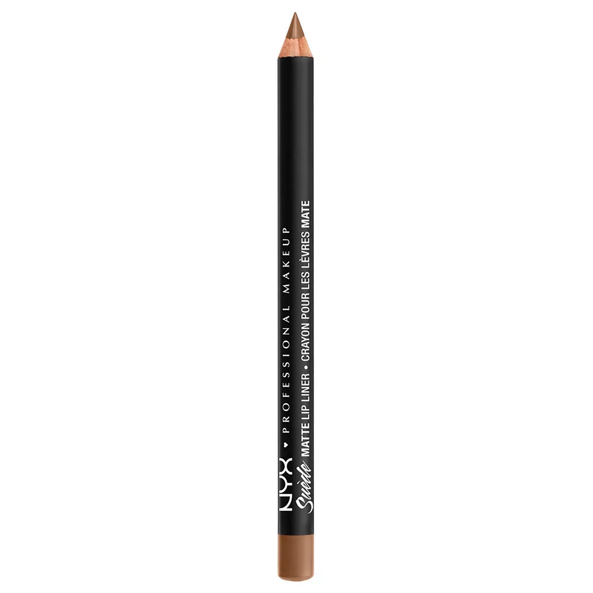 NYX Professional Makeup Suede Matte Velvet Smooth Vegan Lip Liner - 0.035Oz