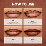 [Laka] Easy Glide Lip Liner — Creamy, Blendable Color with Smooth Application