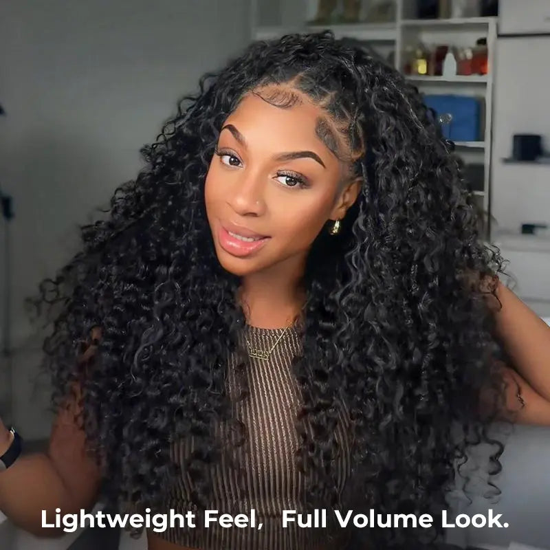 【Flash Sale】Isee HAIR Human Hair Crochet Hair Extensions – Miracle Knots Pre-Separated Crochet Braids, Knotless Boho Braids, Mermaid Braids, Goddess Braids, Burmese Curly, Kinky Curly, Water Wave, Vacation Hair & Beach Essentials#Summerwins #Summerhair