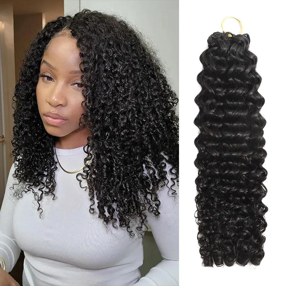 New 2026 Ramiss Burmese Curly Crochet Human Hair Pre-Separated 50G/Pack Time-Saving, 40 Strands/Pack Mircale Knots Hot Braids,4-5 Packs for Full Head Protective Styles Light Weight No Tension Reusable Feather Crochet Extension #Summerwins #Dealsforyoudays