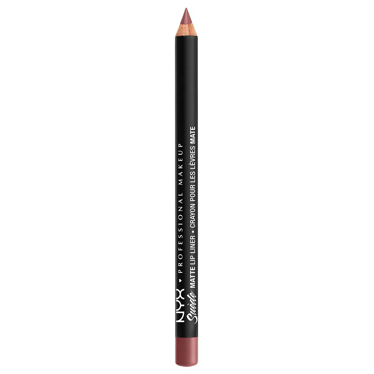 NYX Professional Makeup Suede Matte Velvet Smooth Vegan Lip Liner - 0.035Oz