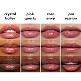 Glow Reviver Quad Goals Lip Oil Kit, 4 Hydrating, Non-Sticky Glossy Tinted Lip Oils, Lip Gloss Set, Moisturizing Lip Care, Vegan & Cruelty-Free