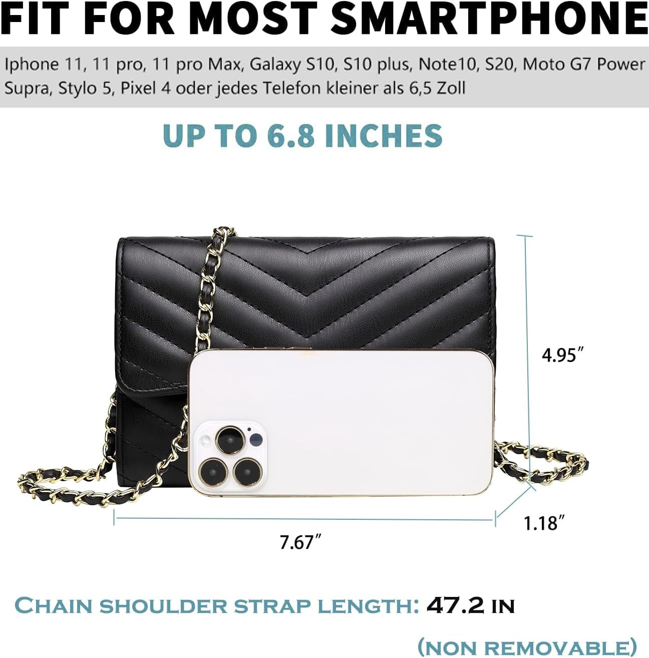 Small Crossbody Bags for Women, Small Purses Crossbody Purses, Cell Phone Purse with Card Slots for Travel Daypack | Small Purses