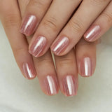 Milky White Press on Nails | Curvlife Nail | 30Pcs | Glossy Natural Finish | Easy Apply, Comfortable & Durable | Daily, Business & Elegant Nail Art | Summervibes