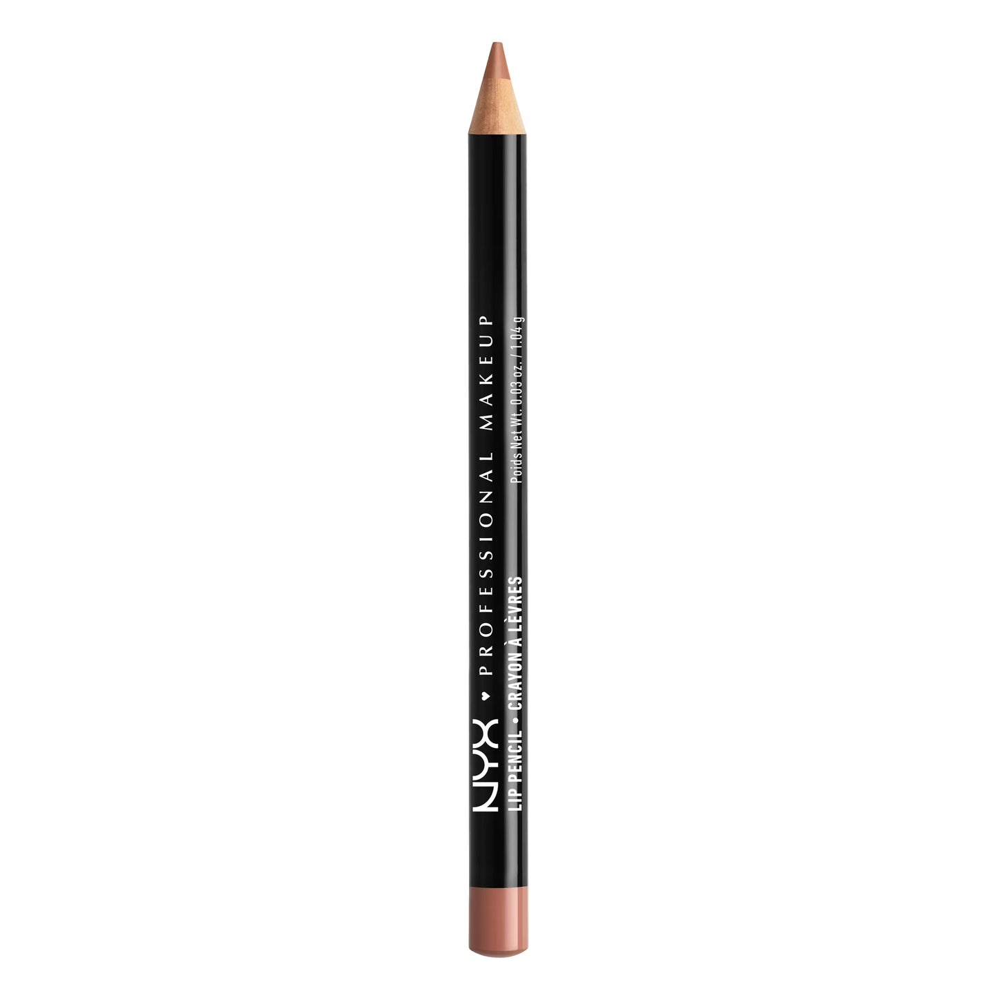 Slim Lip Pencil, Long-Lasting Creamy Lip Liner, Natural, 0.035 Oz