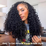 【Flash Sale】Isee HAIR Human Hair Crochet Hair Extensions – Miracle Knots Pre-Separated Crochet Braids, Knotless Boho Braids, Mermaid Braids, Goddess Braids, Burmese Curly, Kinky Curly, Water Wave, Vacation Hair & Beach Essentials#Summerwins #Summerhair